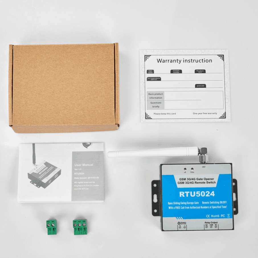 RTU5024远程门禁控制器 手机短信电话开门 RTU5024APP自动开门器
