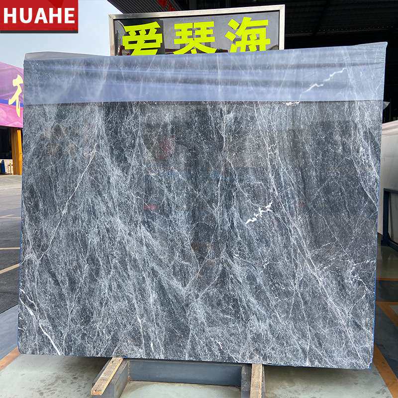 爱琴海天然大理石板灰色石材飘窗台奢石台桌面过门槛楼梯加工
