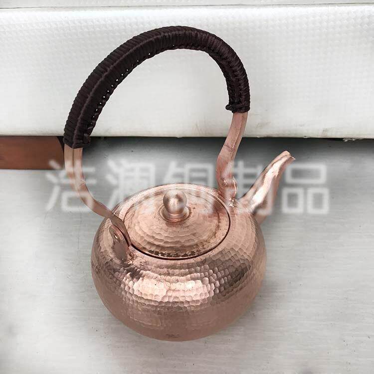厂工家茶道手锤茶壶煮茶泡点锤点茶壶铜壶紫铜煮水茶茶壶茶具手工