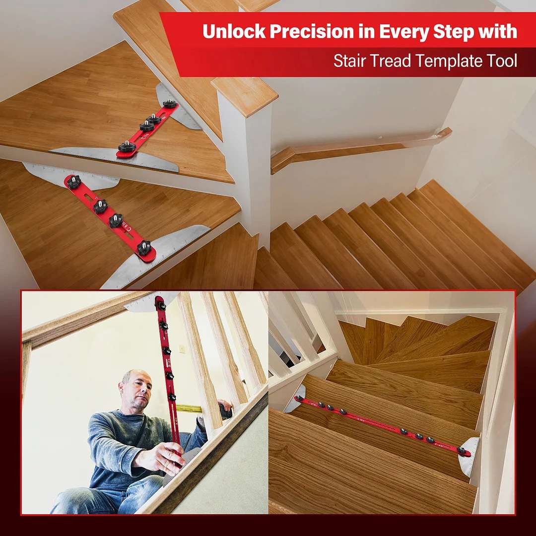 楼梯尺多功能折叠家居工具伸缩尺楼梯测量工具Stair Tread Gauge