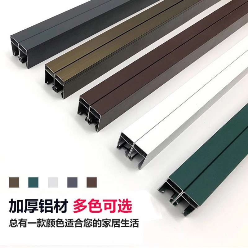 防蚊隐形纱窗铝合金卷筒卷轴伸缩上下式塑钢断桥铝纱窗纱网