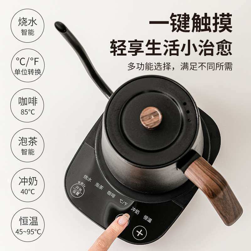电热水壶电煮茶壶办公室烧水壶咖啡壶自动控温保温一体恒温可调温