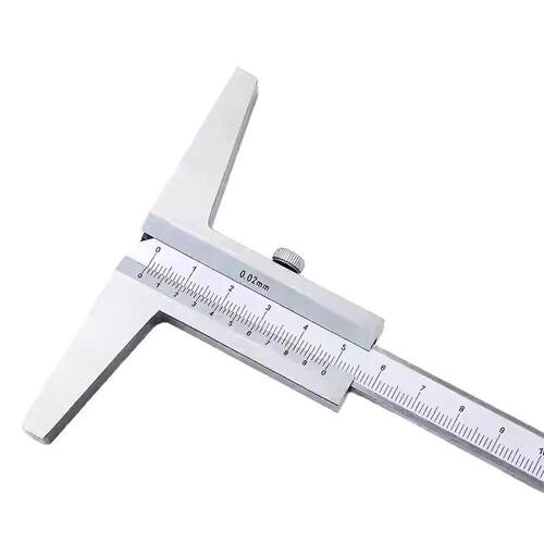 哈量连环不锈钢深度游标卡尺0-200mm0-300mm深度卡尺精度0.02mm