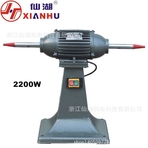 三相立式抛光机YTP-100L-2 2.2KW/380V 2200W 布轮打磨机