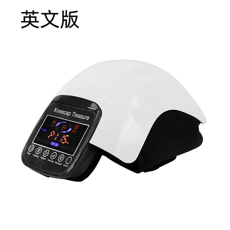 膝盖按摩器充电振动膝部按摩仪手肘部家用红外热敷膝盖按摩器英文