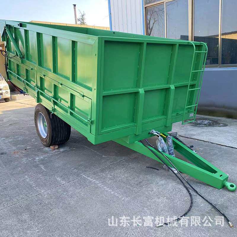 自卸车斗拖车拖拉机拖车多功能自卸箱板拖车拉货斗子后斗自卸拖车