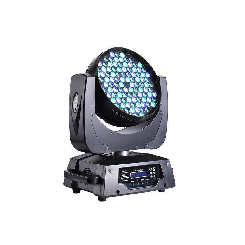 108颗3WRGBW LED摇头染色灯LED染色灯旋转声控光束灯舞台灯光设备