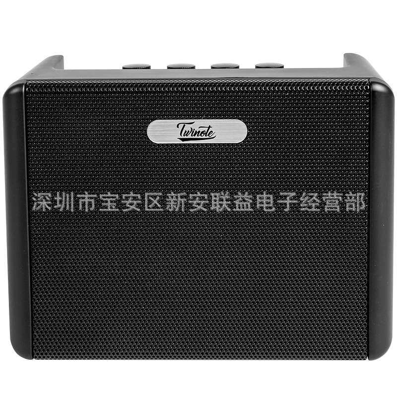 TWINOTE TGA-3静音练习 清音失真双通道 磁带延迟5瓦迷你吉他音箱