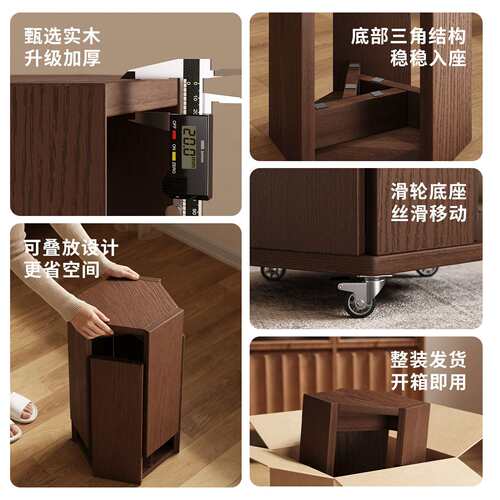 一件代发实木凳子家用可叠放秩序凳加厚组合堆叠叠凳边几餐桌凳