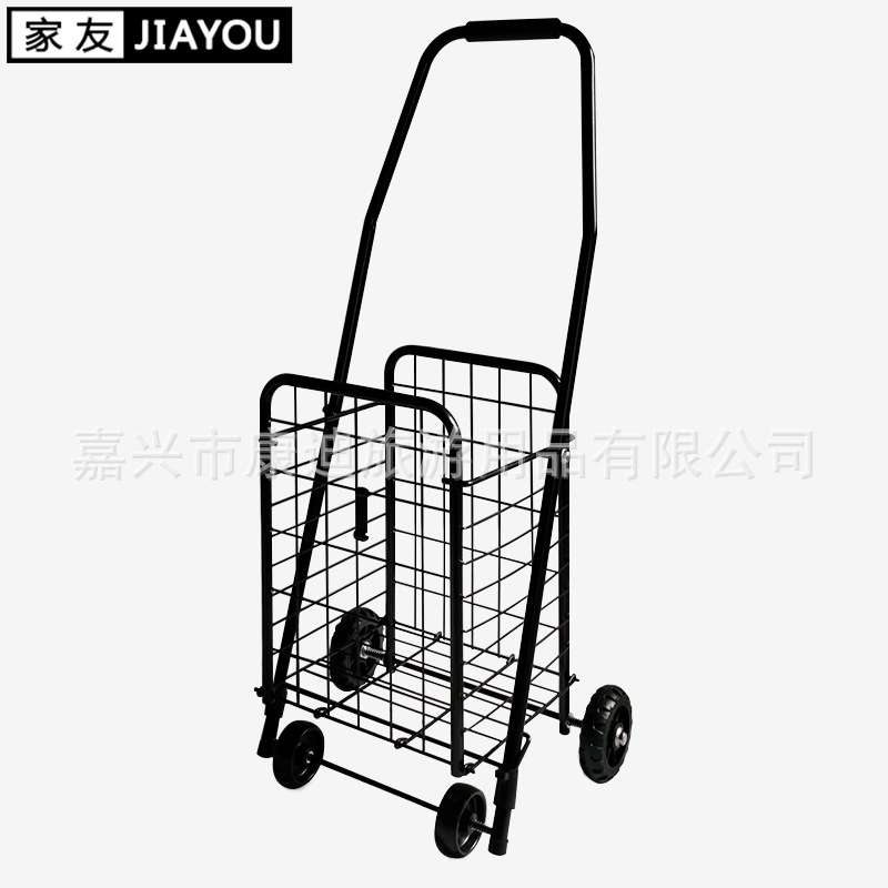 买菜小拉车推车摆摊露营拖车户外超市购物手拉车家用老年人折叠车