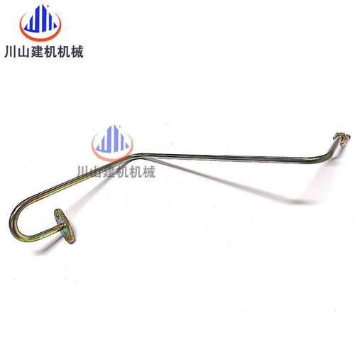 挖掘机勾机配件PC200-3增压器进油管6D105发动机油管3167-51-7650