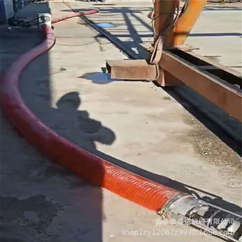 芝麻绿豆自动化软管吸粮机小型车载式弹簧蛟龙上料机