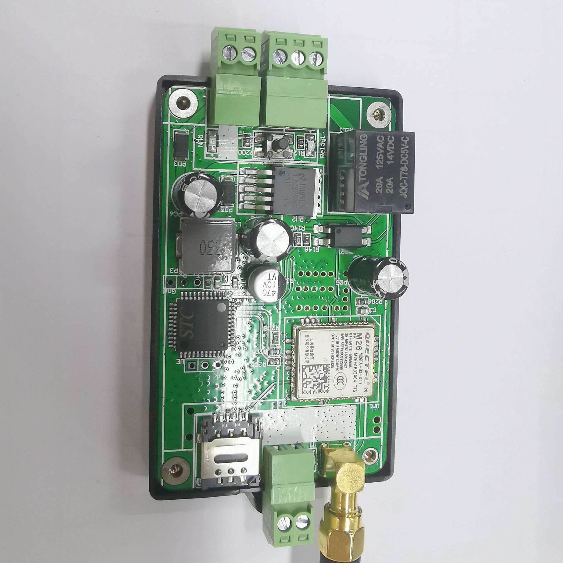 G202 2G开门机车库门开门器短信电话远程控制护栏门窗停车gsm