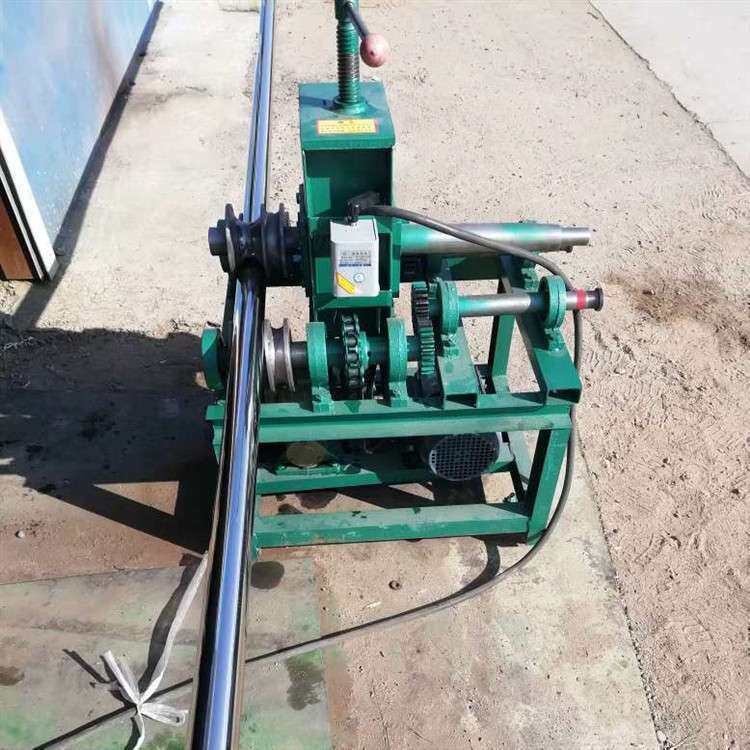 多功能76电动弯管机小型液压折弯器压弧卷圆方管圆管电动折弯机