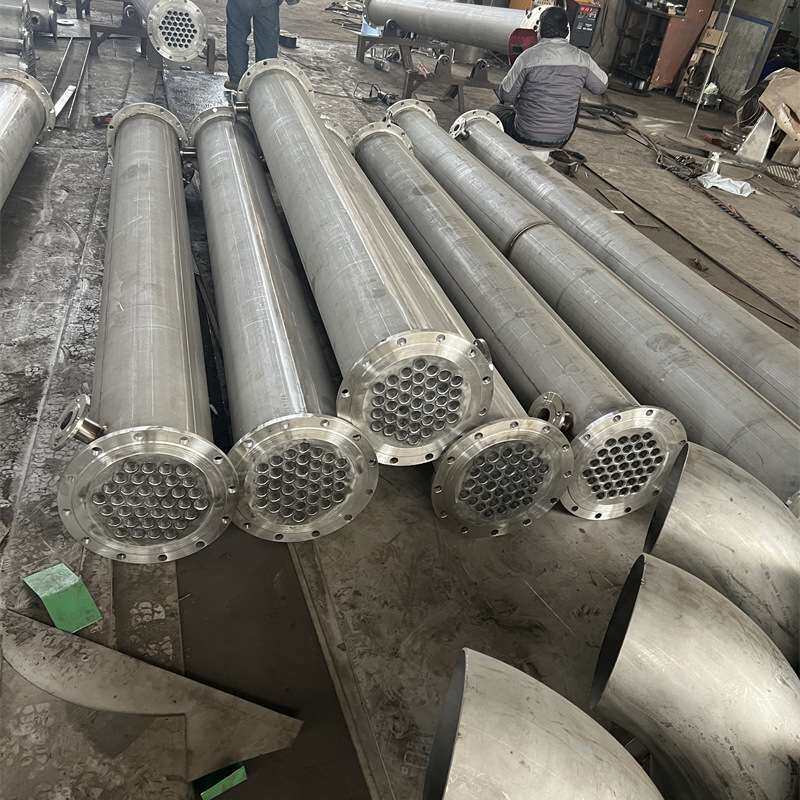 工业蒸发式冷凝器 列管式传热换热设备20平方30平方不锈钢冷凝器