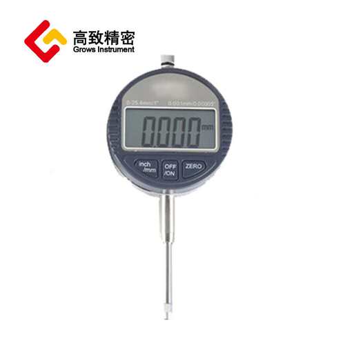 高致精密数显百分表数显千分表 可另选带输出0-12.7 0-25 0-50