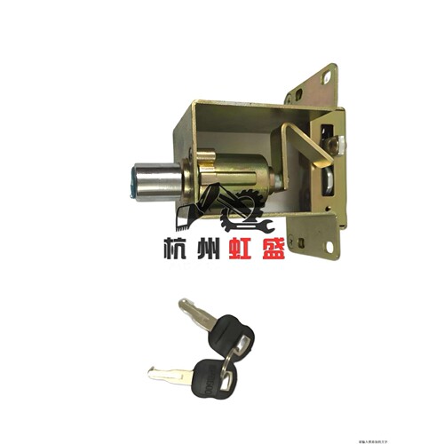 挖机配件适用卡特E320B E320C电源箱工具箱锁 卡特320BC工具箱锁