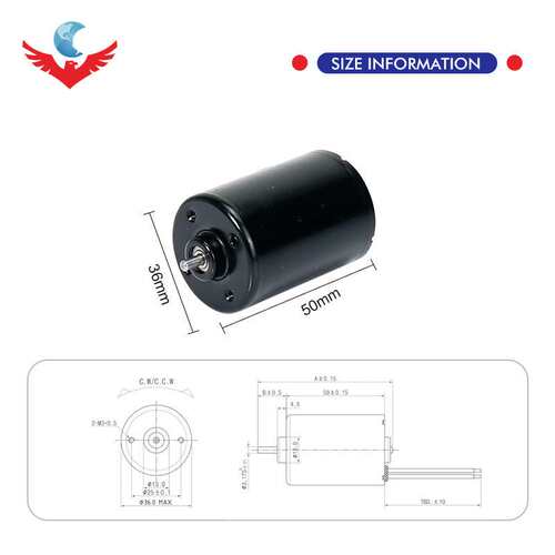 36mm Brushless DC Motor for Oxyge Concentrator&DiaphragmPump