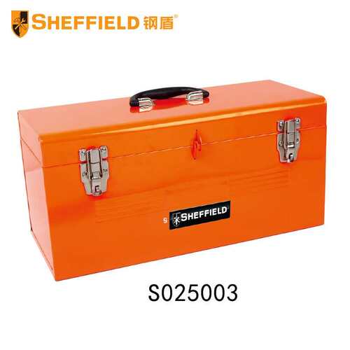 钢盾新款手提工具箱S025013 S025014五金维修工具大号件收纳