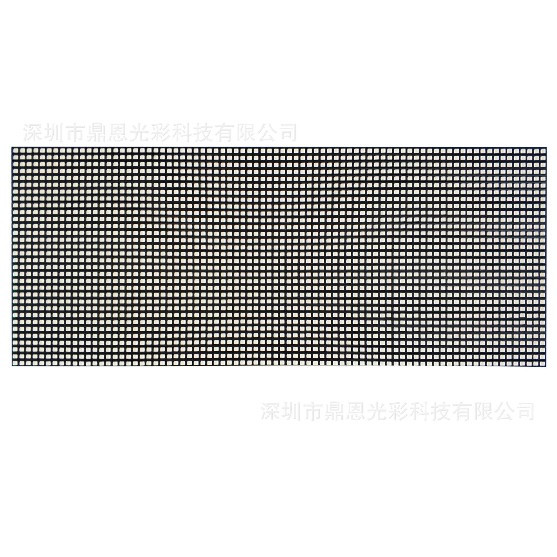 P4.75室内单红3528灯5*2字led走字屏 380*152mm规格单红led单元板