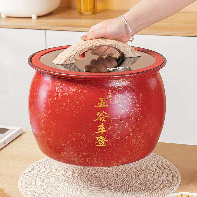 Debo/德铂五谷丰登装米桶家用防虫防潮密封米箱粮食储存罐面粉缸
