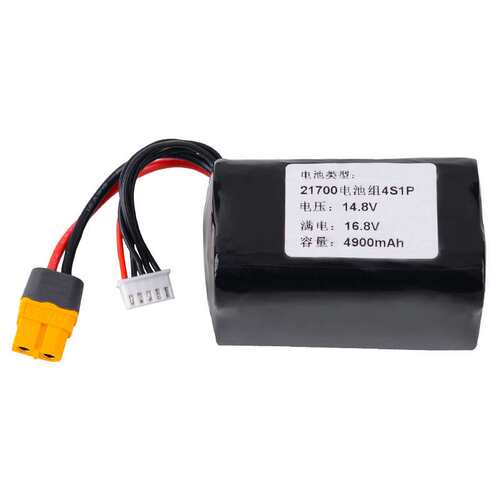 21700航模电池组FPV远航固定翼刺客海豚穿越机14.8V 4900mAh电池