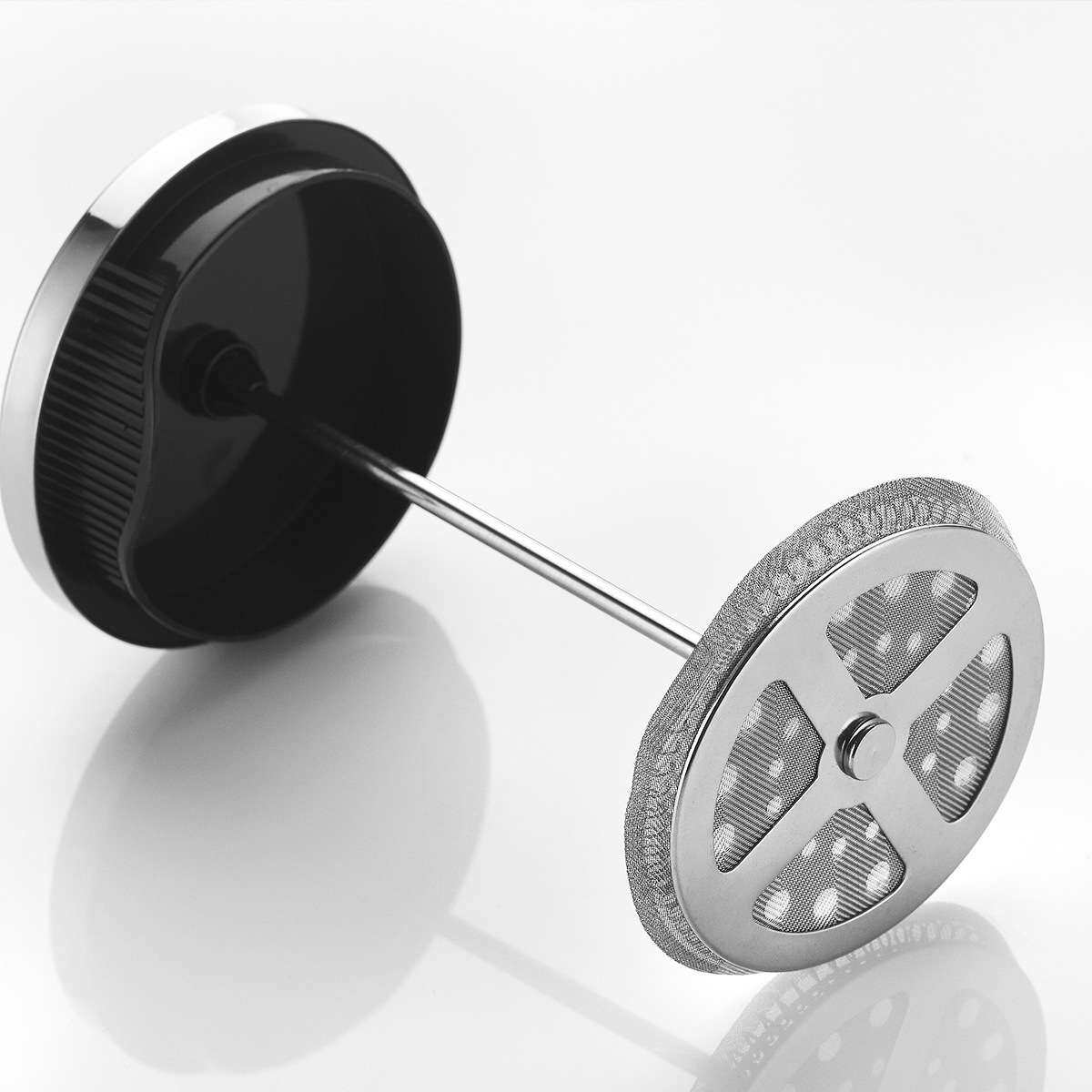 双层法压壶玻璃咖啡壶双层保温咖啡器具家用过滤分享壶彩色玻璃壶