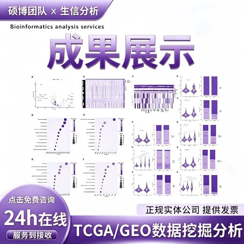 GBD数据分析NHANES代码单细胞测序TCGA指导生物转录组GEO生信分析