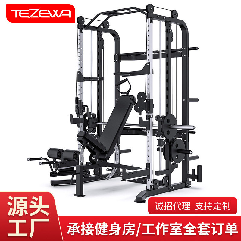 史密斯机深蹲架室内多功能卧推架大飞鸟综合运动训练健身器材