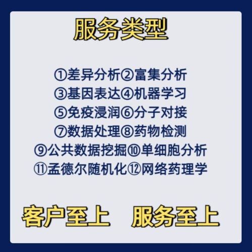 生信分析生物转录组服务2-8geo数据挖掘单细胞测序分析网络药理