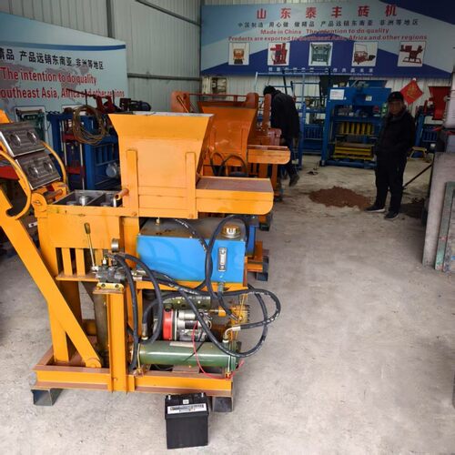 Fully automatic 免烧砖机brick making machine全自动液压制砖机