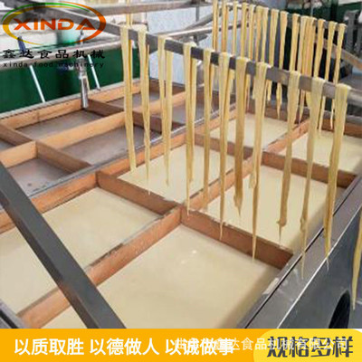 自动泼浆腐竹机 半自动手工揭皮豆油皮机器 购机包教技术