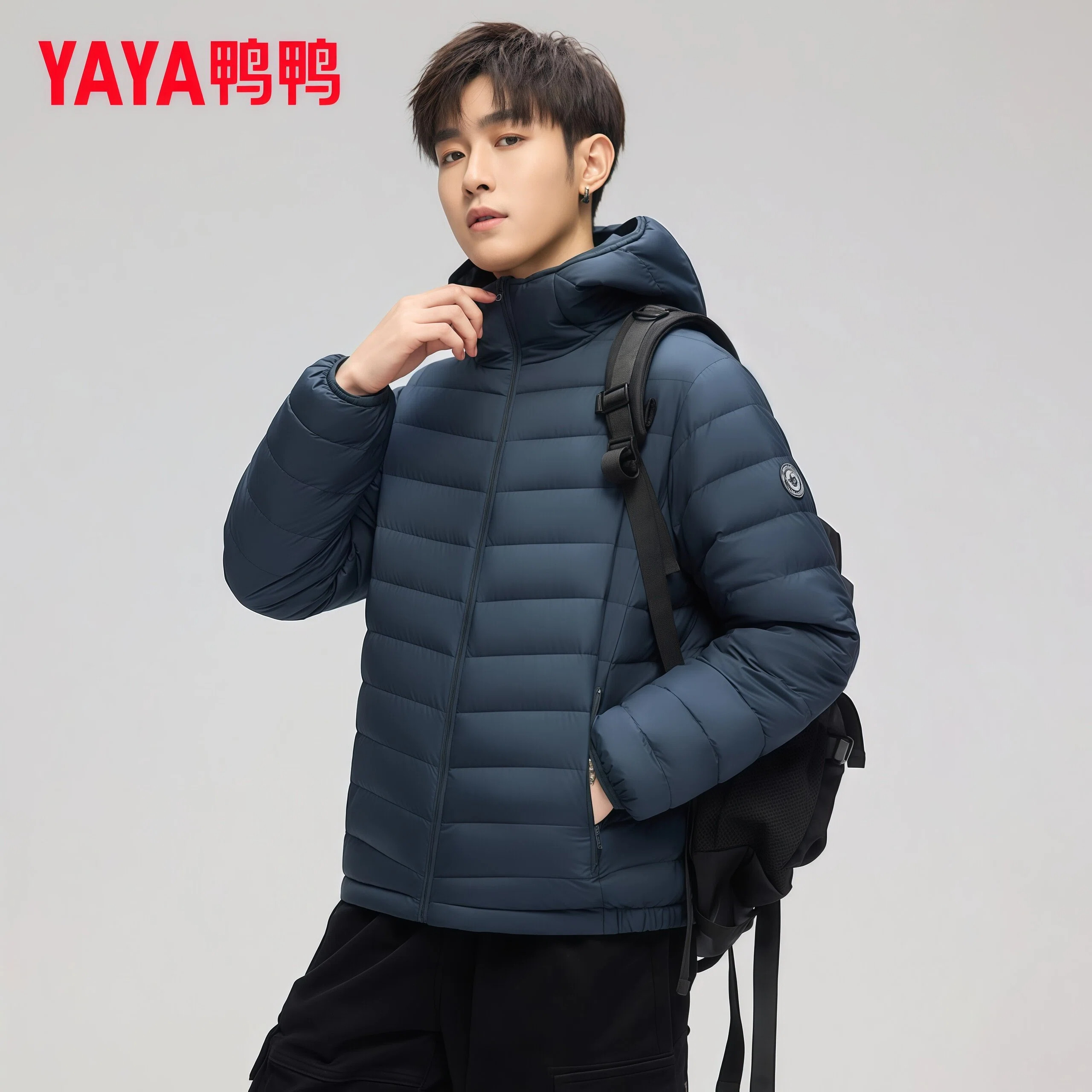 男士轻薄羽绒服男加厚排骨外套