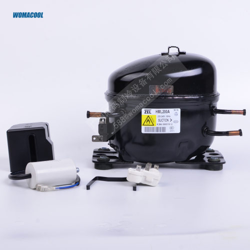 ZEL/扎努西 HML200A 冷媒R600A 电压220-240V~50Hz 冰箱 压缩机