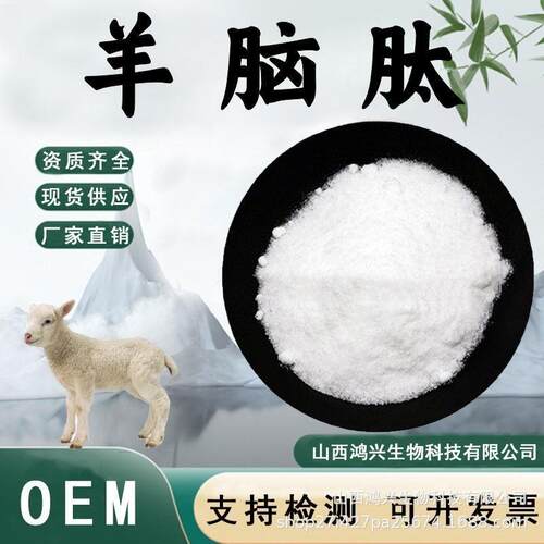 羊脑肽 食品级原料羊脑蛋白肽粉羊脑提取物小分子活性肽现货包邮