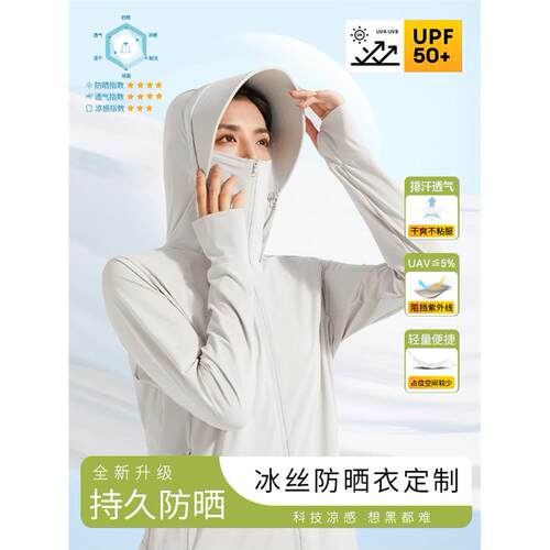 防晒衣工作服定制印字logo皮肤衣订做户外活动旅游广告衫团建外套