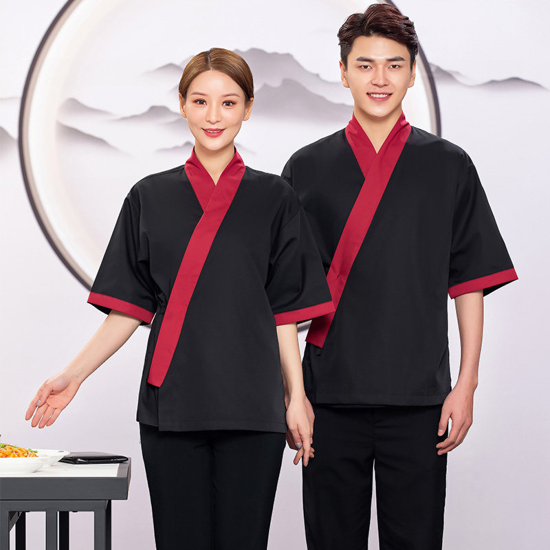 服务员工作服短袖夏季日式和服居酒屋刺身寿司店特色餐厅定制男女