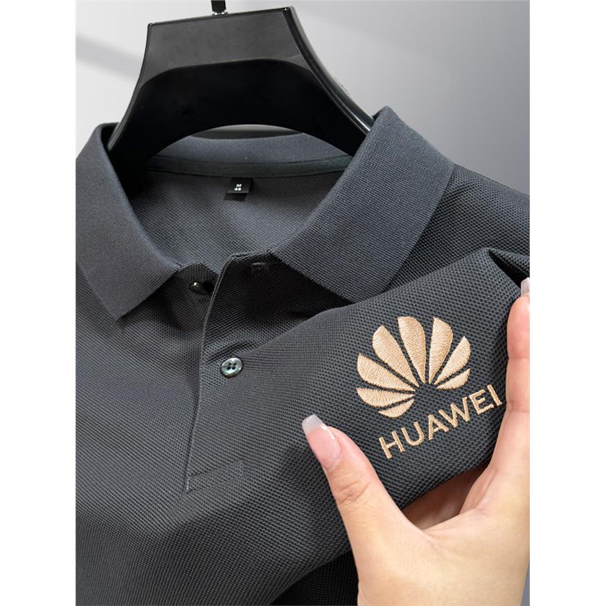 纯棉POLO衫工作服定制夏季国企行政商务工装7A抗菌短袖t恤印logo图片