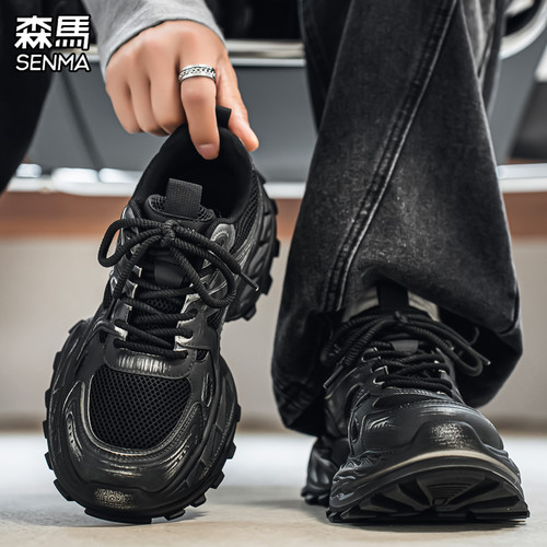 森马男鞋2026年新款老爹鞋