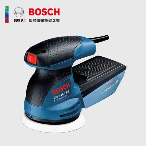 BOSCH德国博世 GEX125-1A/AE砂光机抛光机木工砂纸机调速偏心震动
