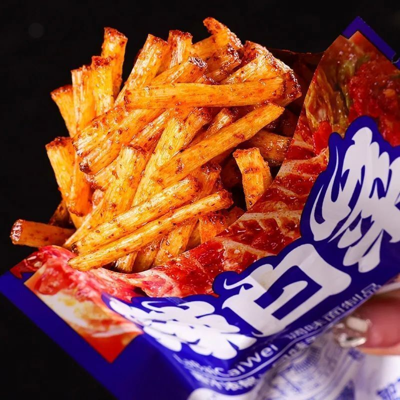 辣白菜味辣条童年儿时怀旧麻辣零食小吃批发7包