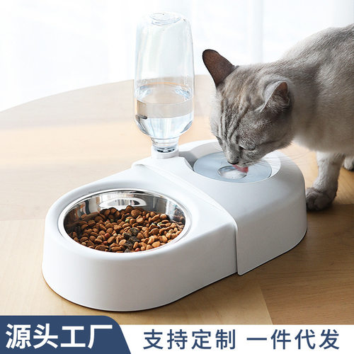 宠物喂水器猫粮碗狗粮碗自动续水
