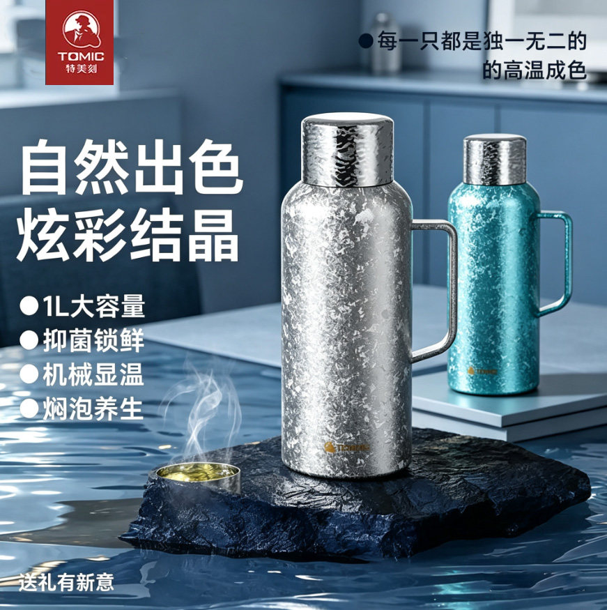 tomic特美刻纯钛保温大容量