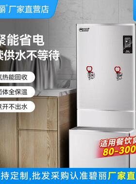 碧丽商用开水机器步进式加热不锈钢开水机带底座食堂茶楼工厂车间