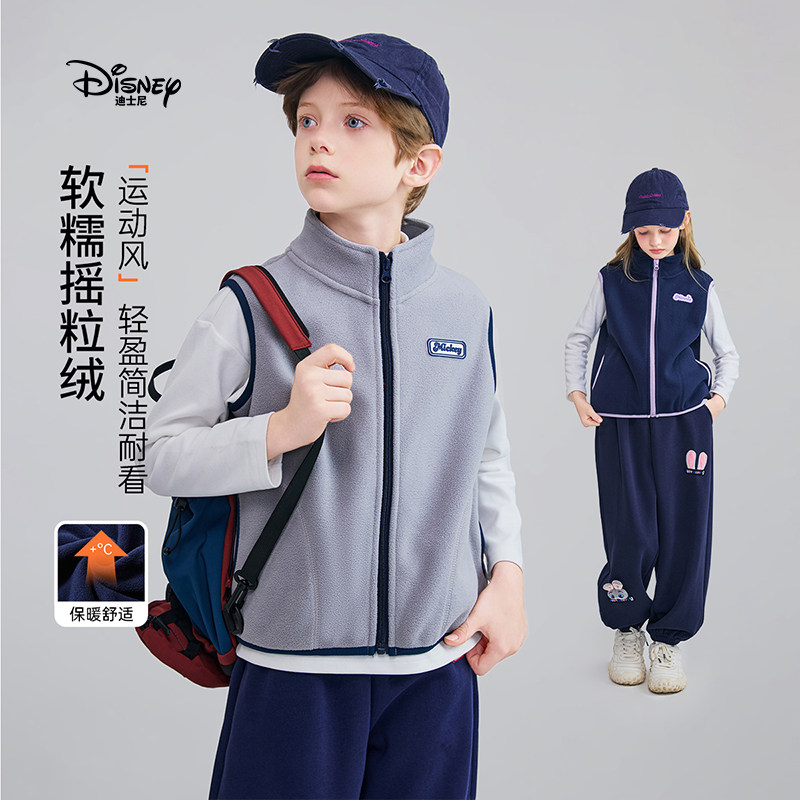 迪士尼儿童摇粒绒外套冬季上衣
