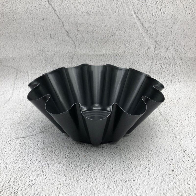 欧式碳钢巨型蛋挞模具葡塔菊花盏烤箱不粘超级大号布里欧修布丁包