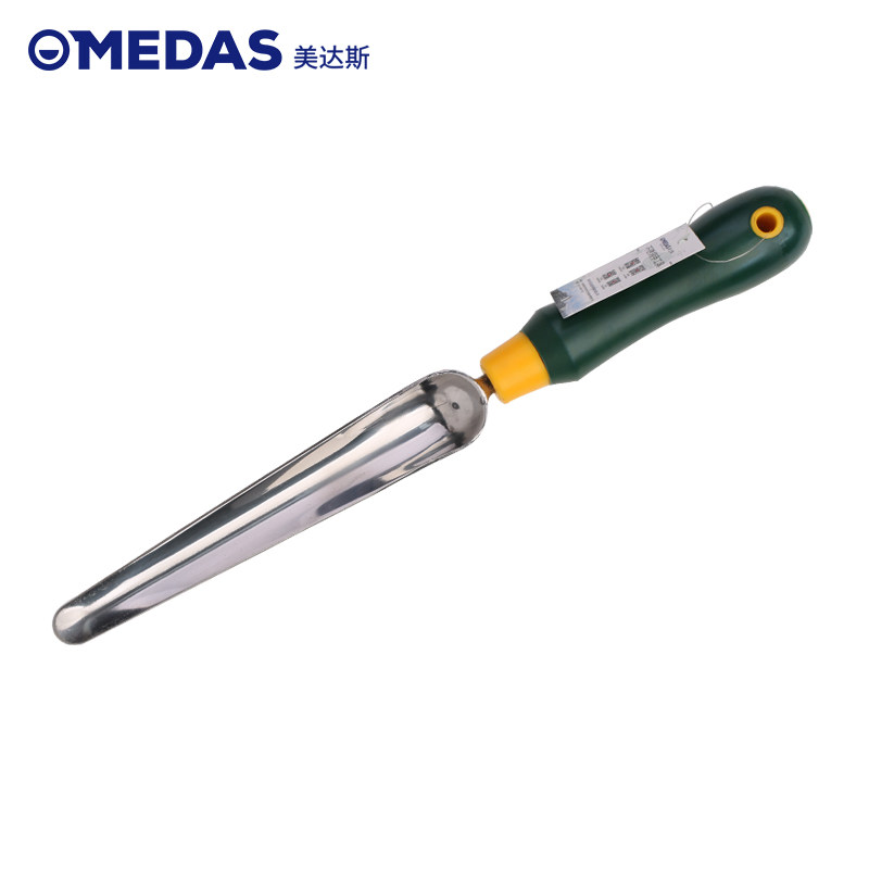 不锈钢一字起草器园艺用品养花工具铲子拔草器庭院夹缝杂草除草器