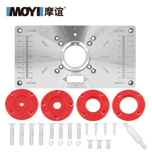 木雕刻机倒工装板电木铣开槽电动具木工开工孔机器修边机倒装板