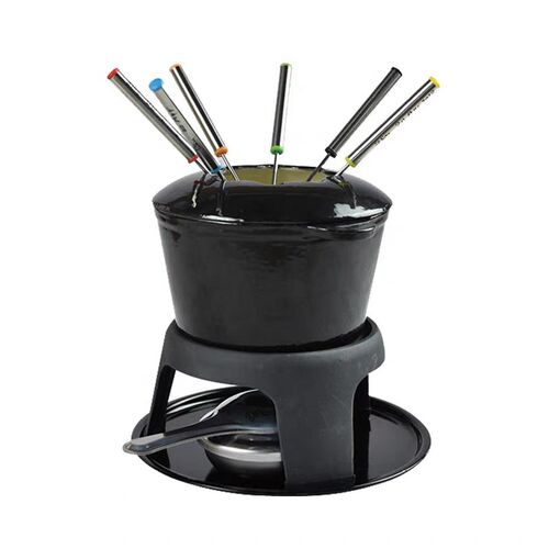 奶酪芝士起司锅双耳加厚铸铁汤锅单人小火锅电磁炉通用奶锅Fondue