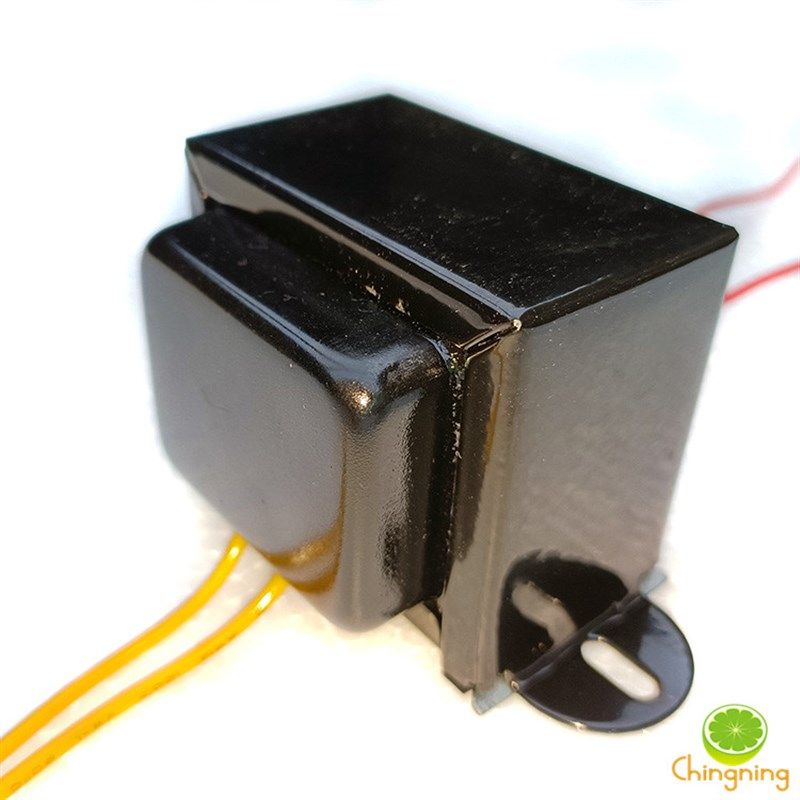 21W 全屏蔽胆机灯丝牛变压器 输出12.6V 烤漆黑色壳 ZL573008